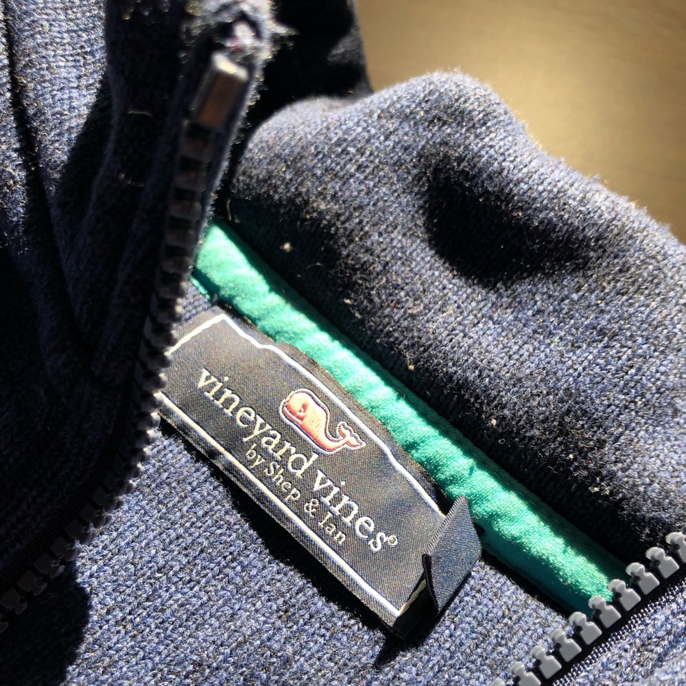 vineyard vines quarter zip pullover